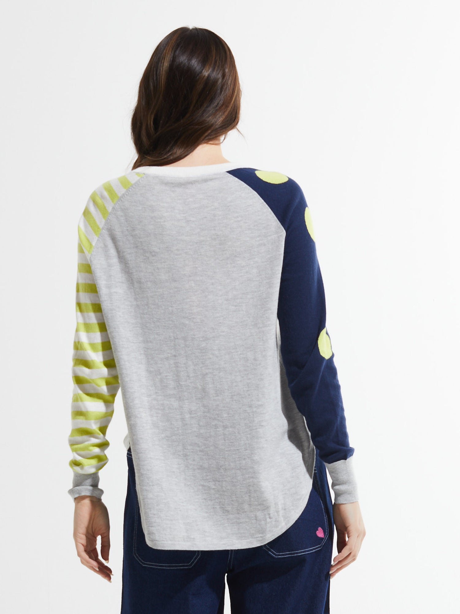 Zaket & Plover Spots And Stripes Sweater