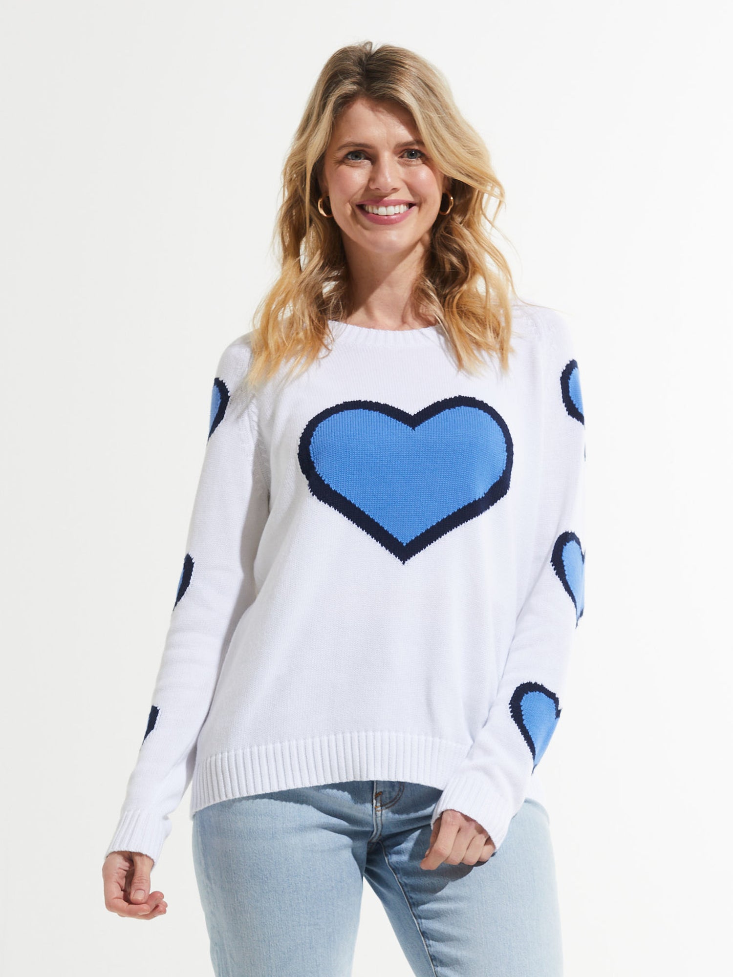 Zaket & Plover Heart Sweater