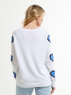 Zaket & Plover Heart Sweater