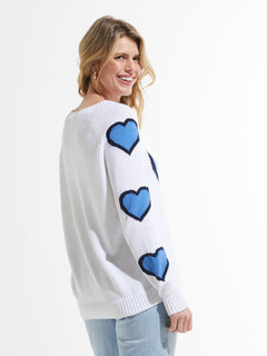 Zaket & Plover Heart Sweater