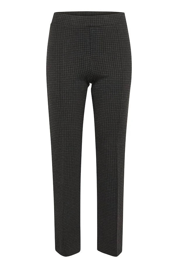 Part Two Pontas Pants (Dark Grey Check)