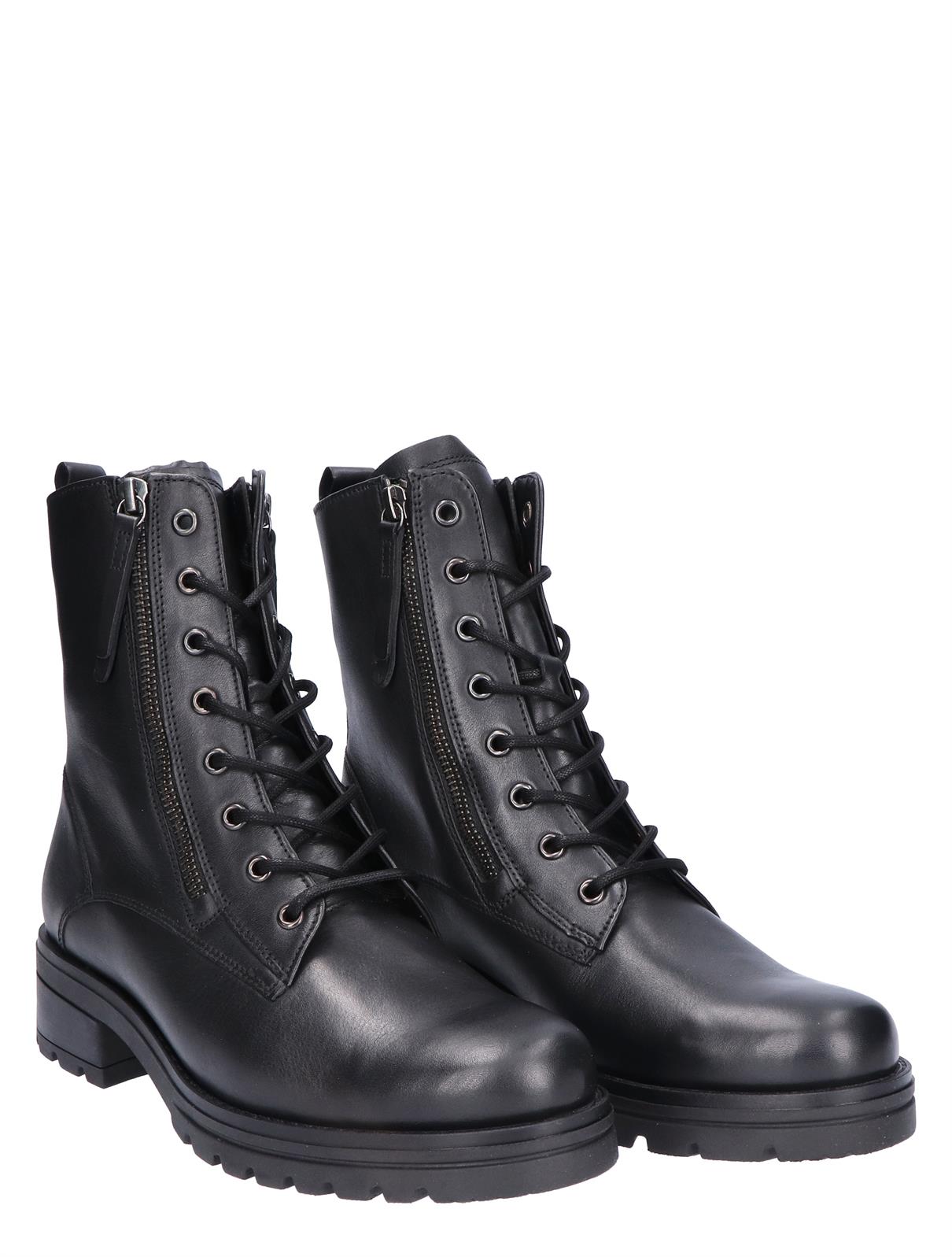 Gabor Chelsea Lace Up Side Zip Boot