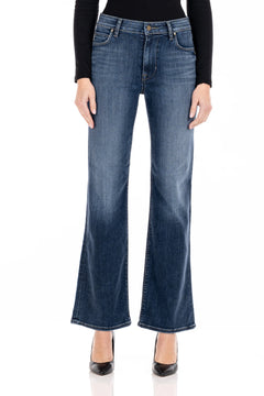 Fidelity Katie Wide Leg Premium Denim (St. Tropez)