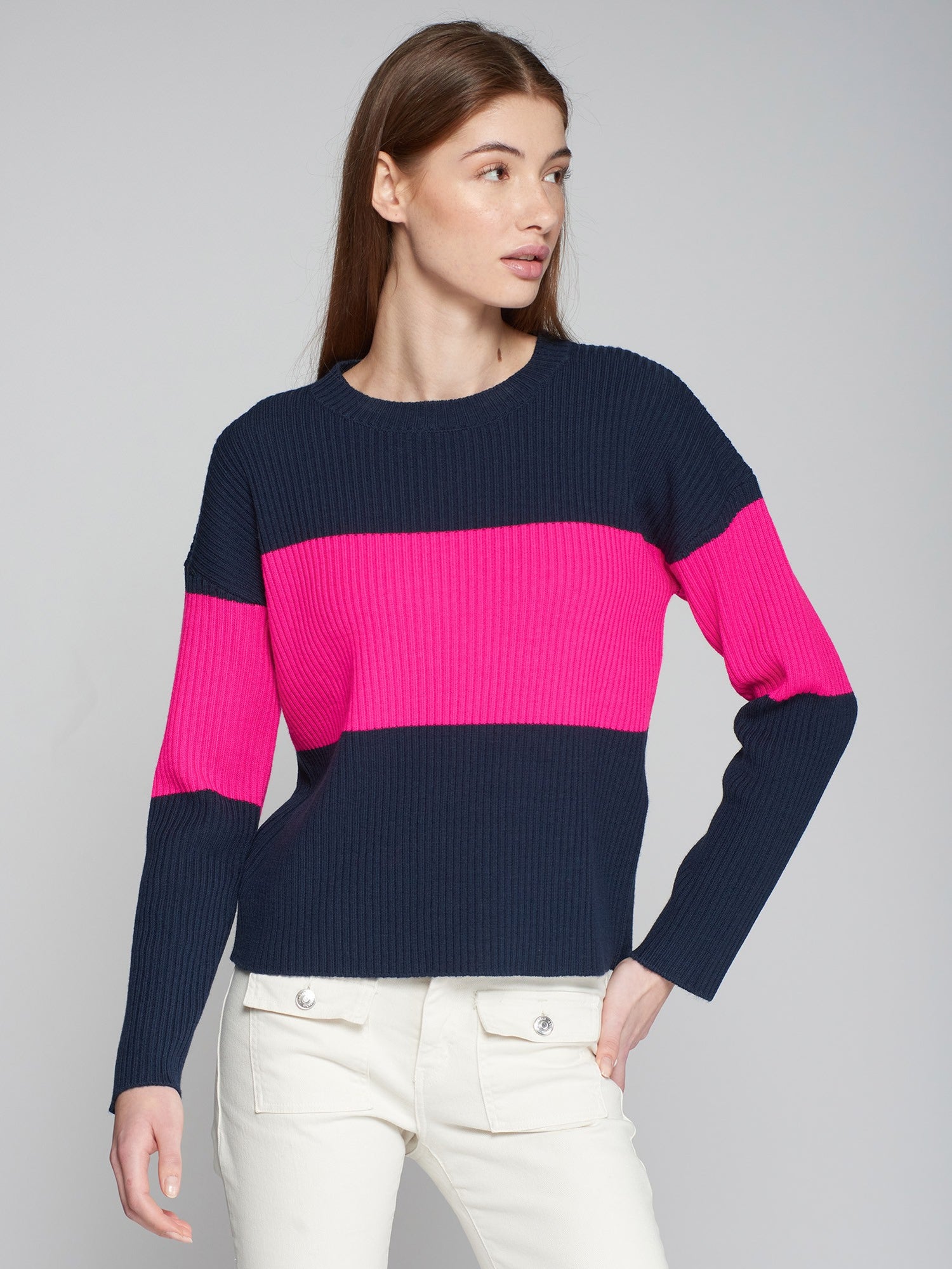 Vilagallo Colour Block Sweater