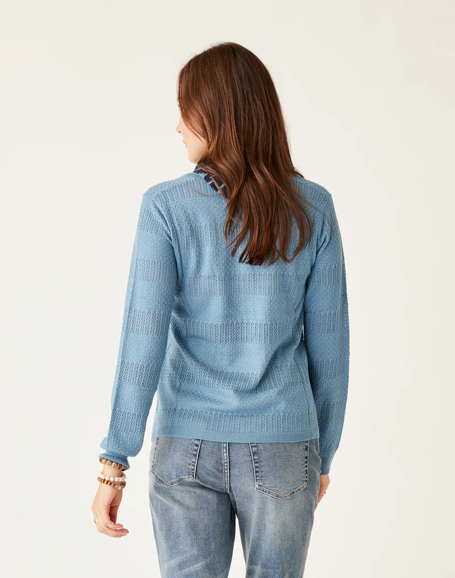 Carve Designs Amara Pointelle Sweater