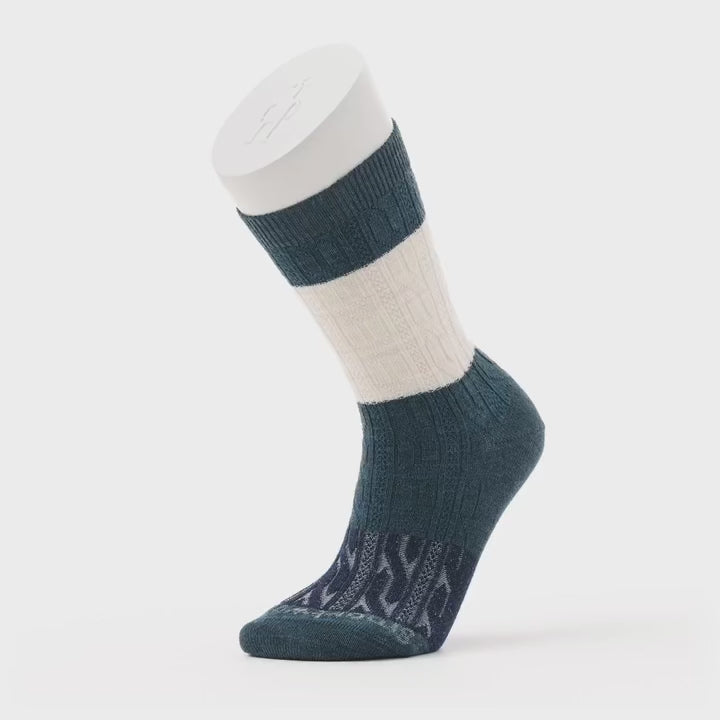 Smartwool Unisex Everyday Colourblock Cable Crew Sock