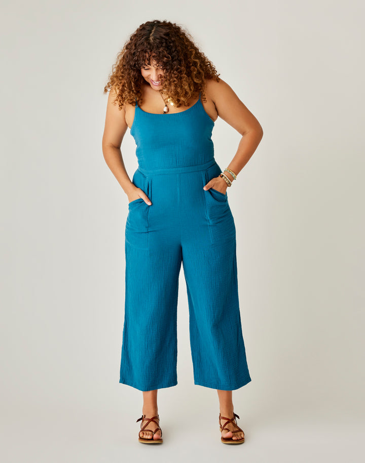 Carve Designs Knox Gauze Jumpsuit