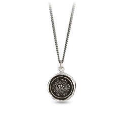 Pyrrha "Safe And Sound" Talisman 18" Fine Curb Chain (1.5mm)